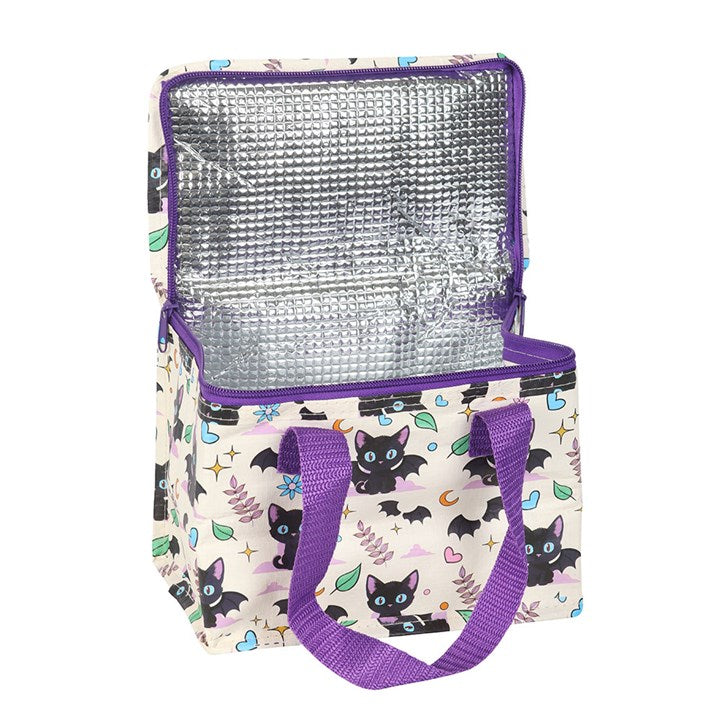 CUTE + CREEPY CAT LUNCH BAG