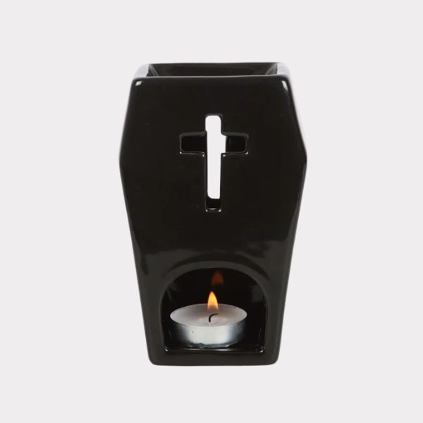 BLACK COFFIN OIL BURNER