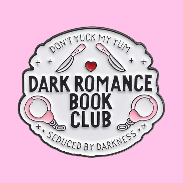 DARK ROMANCE BOOK CLUB PIN