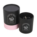 BLACK ROSE SCULPTED CANDLE