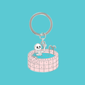DEAD COOL SKELETON KEYRING