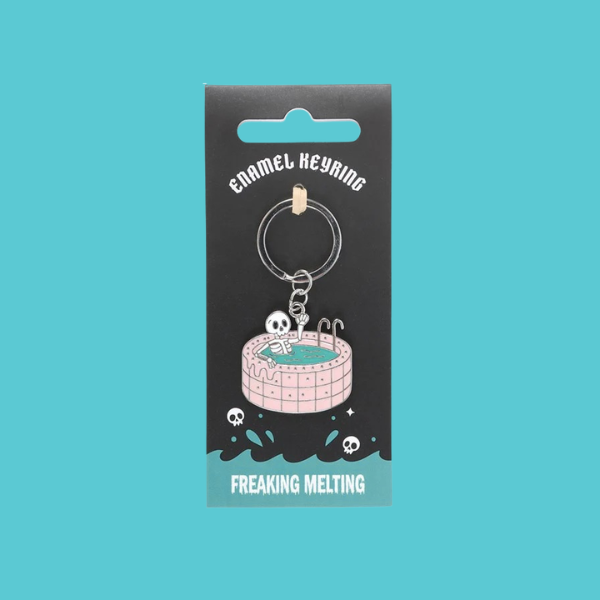 DEAD COOL SKELETON KEYRING