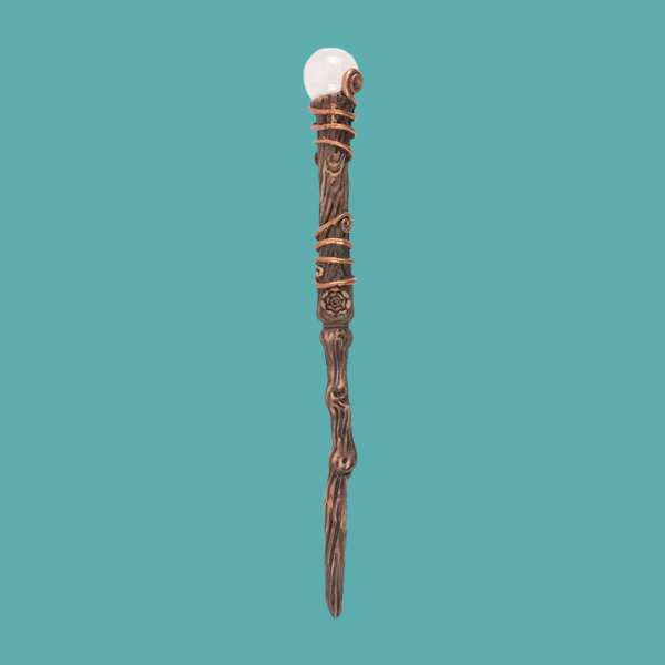 ENERGY CLEARING AURA QUARTZ CRYSTAL WAND
