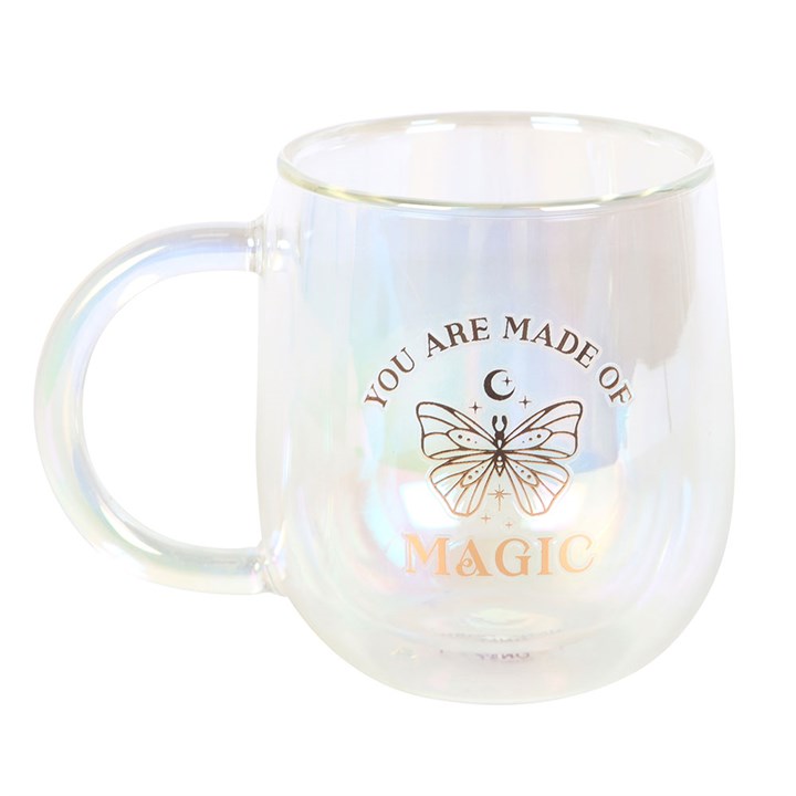YOU ARE MADE OF MAGIC GLASS MUG