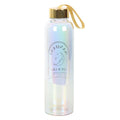 MANIFEST YOUR LIFE IRIDESCENT GLASS WATER BOTTLE