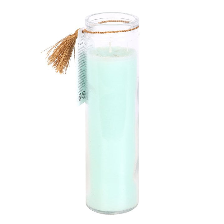 MANIFEST YOUR BEST LIFE CRYSTAL TUBE CANDLE