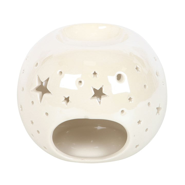 IRIDESCENT STAR OIL BURNER + WAX WARMER