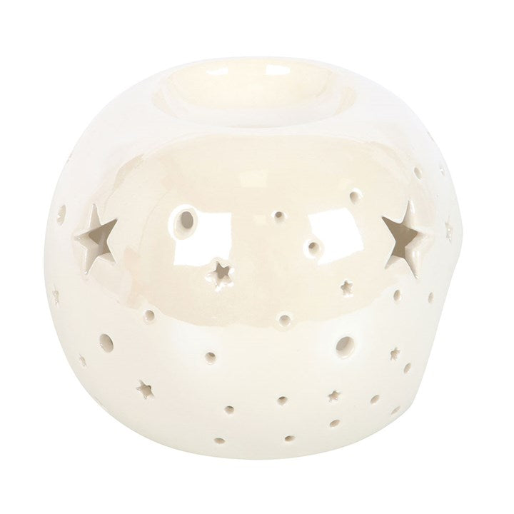 IRIDESCENT STAR OIL BURNER + WAX WARMER