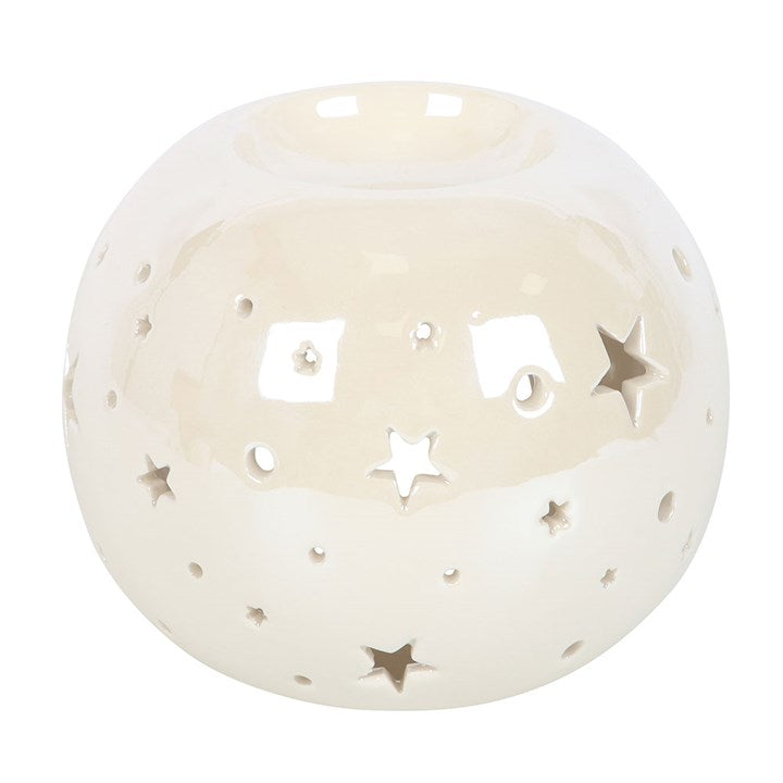 IRIDESCENT STAR OIL BURNER + WAX WARMER