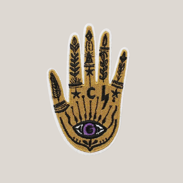 EVIL EYE HAND PATCH