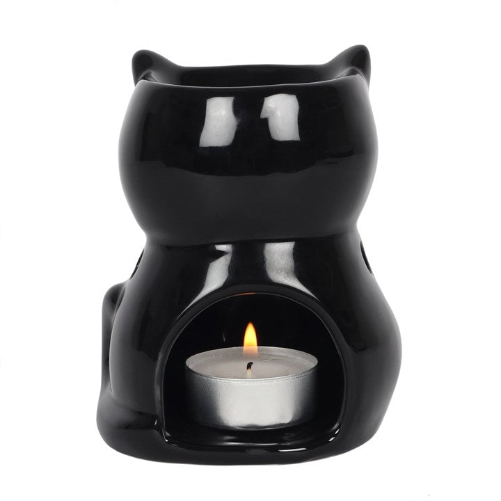 BLACK CAT OIL BURNER + WAX WARMER