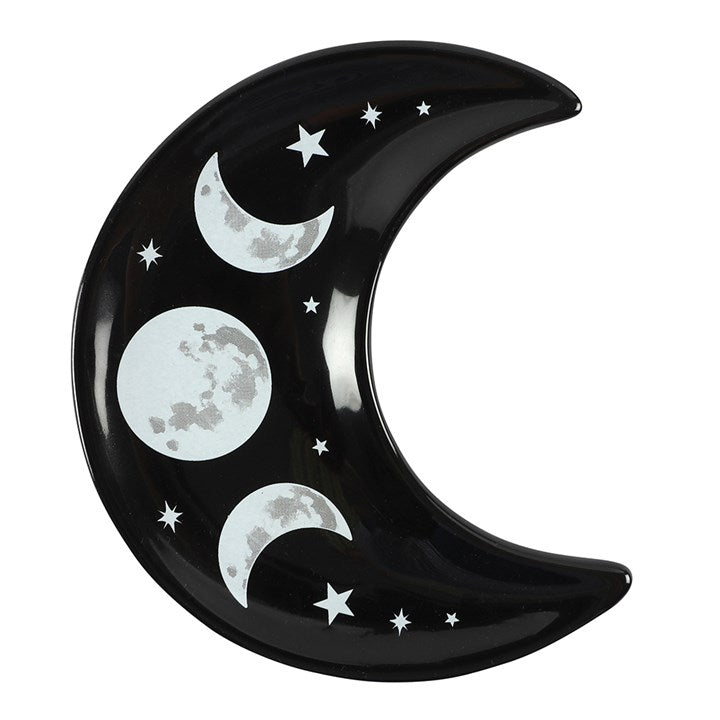 TRIPLE MOON CRESCENT TRINKET DISH