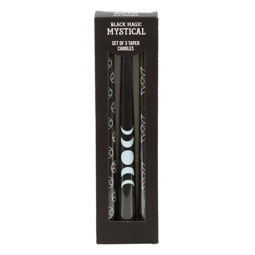 BLACK MAGIC MYSTICAL TAPER CANDLES