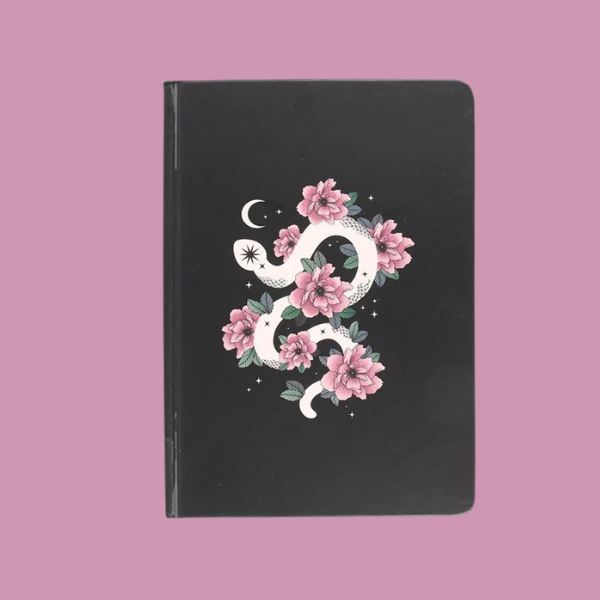 FLORAL SNAKE NOTEBOOK