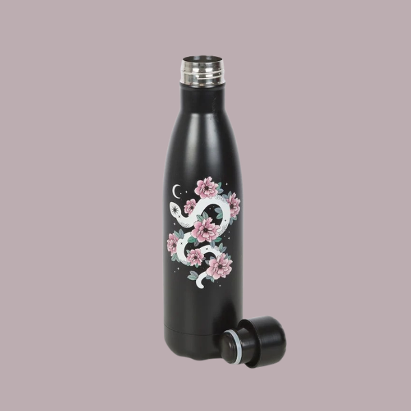 FLORAL SNAKE WATER BOTTLE