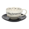FORTUNE TELLING TEACUP + SAUCER