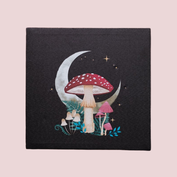 FOREST MUSHROOM LIGHT UP CANVAS