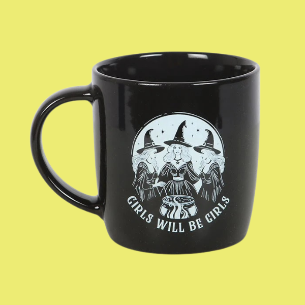 GIRLS WILL BE GIRLS WITCHY MUG