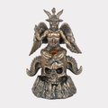 GOLD BAPHOMET LED BACKFLOW INCENSE BURNER