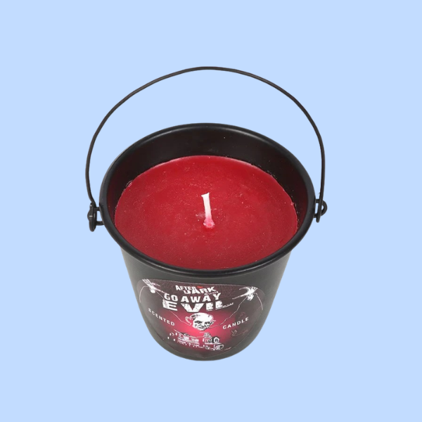 GO AWAY EVIL CANDLE BUCKET