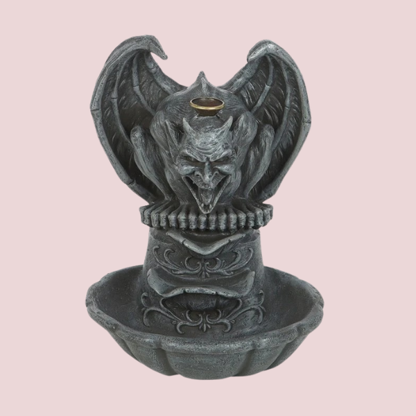 GARGOYLE BACKFLOW INCENSE BURNER