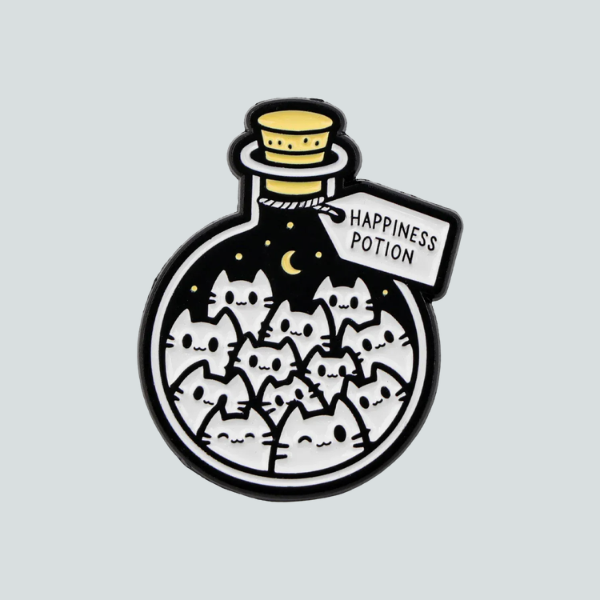 HAPPINESS POTION BOTTLE PIN