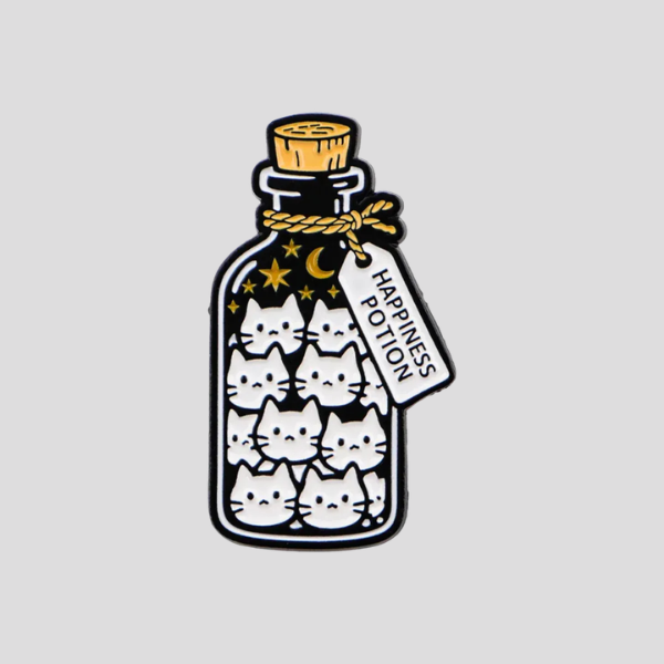 HAPPINESS POTION BOTTLE PIN