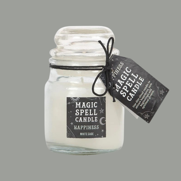 HAPPINESS SPELL JAR CANDLE