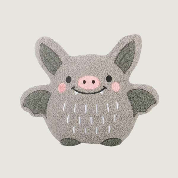 HAPPY BAT BOUCLÉ CUSHION