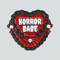 HORROR BABE HEART PIN