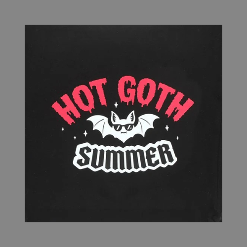 HOT GOTH SUMMER BEACH TOTE