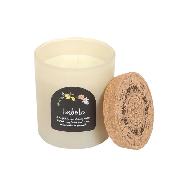 IMBOLC WHEEL OF THE YEAR CANDLE