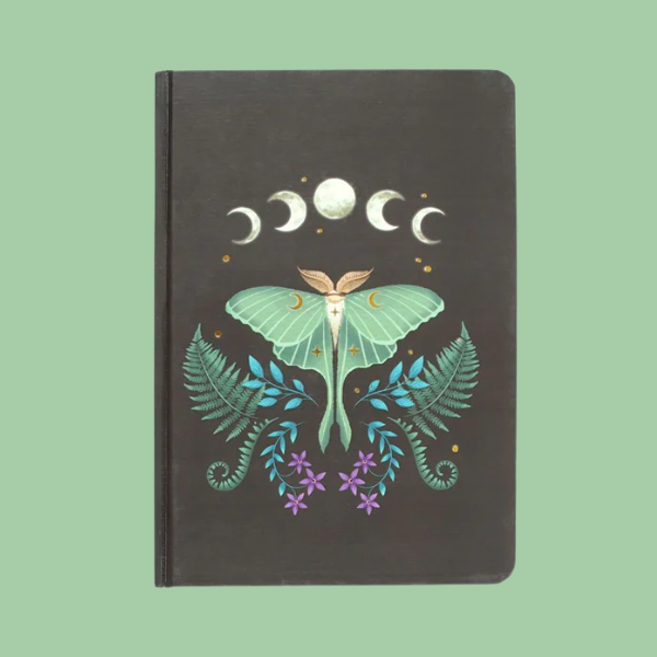 LUNA MOTH NOTEBOOK