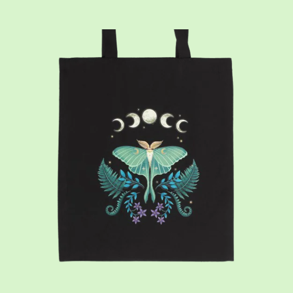 LUNA MOTH TOTE BAG