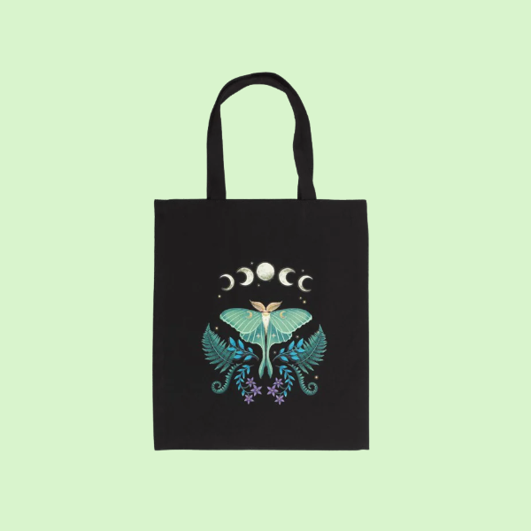 LUNA MOTH TOTE BAG