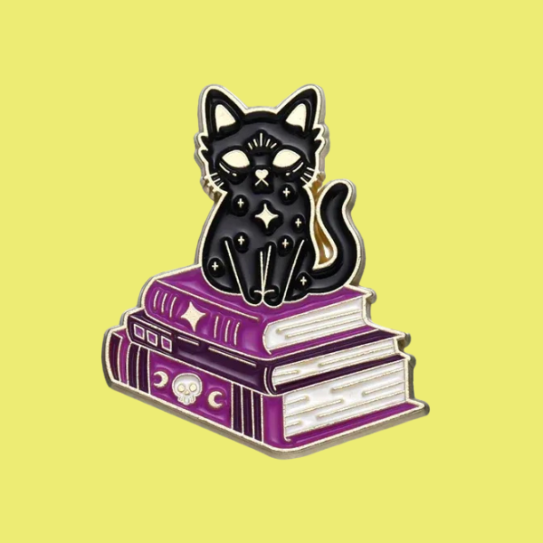 MAGIC CAT BOOKS PIN