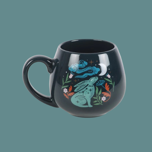 MIDNIGHT HARE MUG