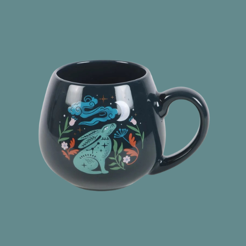 MIDNIGHT HARE MUG
