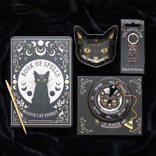 BLACK CAT MAGICK JOURNAL + PEN SET