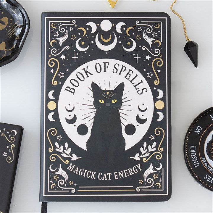 BLACK CAT MAGICK JOURNAL + PEN SET