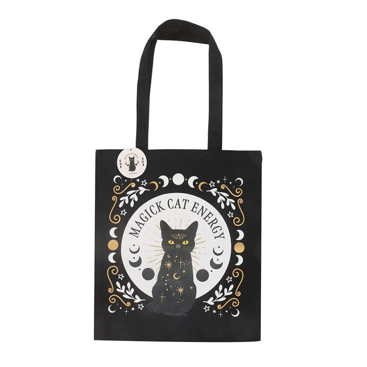 MAGICK CAT ENERGY TOTE BAG