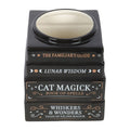 BLACK CAT MAGICK BOOK STACK VASE