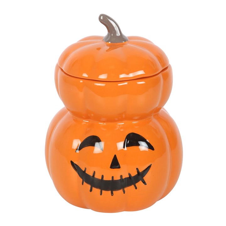 STACKED PUMPKIN OIL BURNER + WAX WARMER