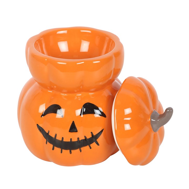 STACKED PUMPKIN OIL BURNER + WAX WARMER