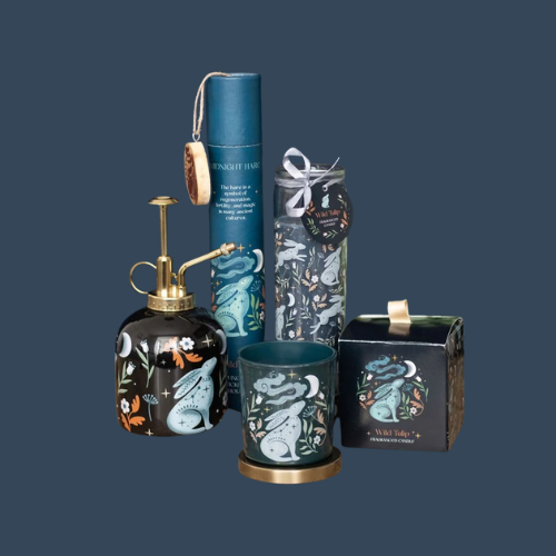 MIDNIGHT HARE CANDLE