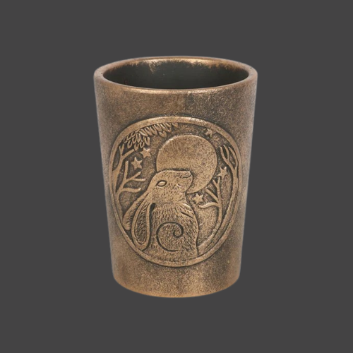 MIDNIGHT HARE PLANT POT