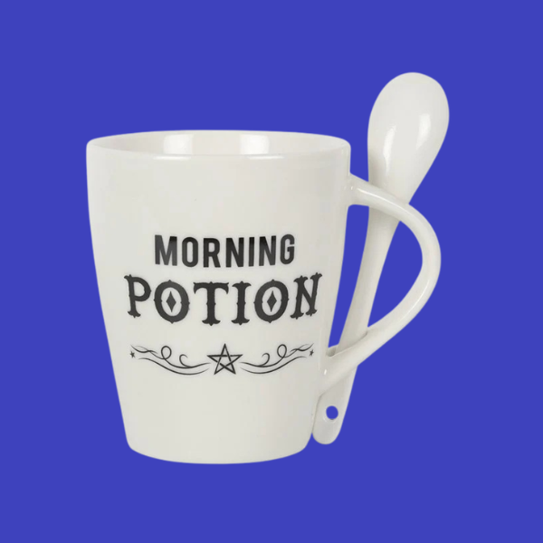 MORNING POTION MUG + SPOON SET