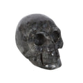 BLACK LABRADORITE CRYSTAL SKULL