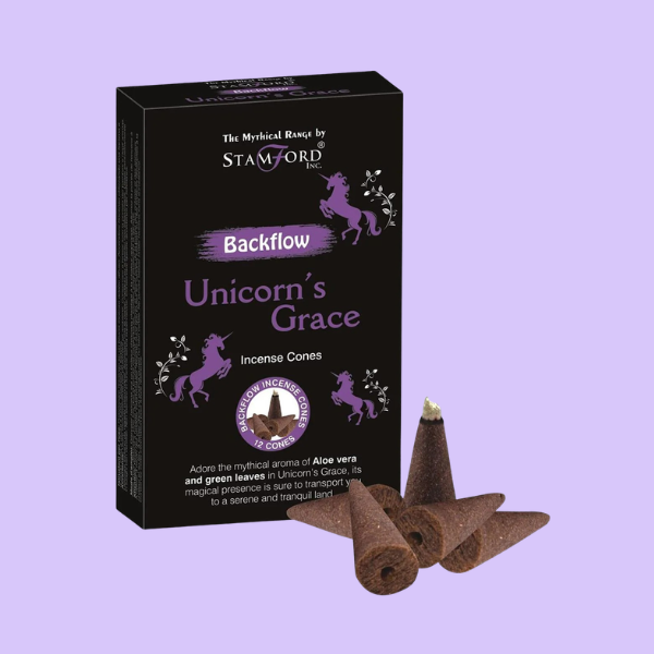 UNICORN'S GRACE BACKFLOW INCENSE CONES