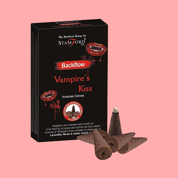 VAMPIRE KISS BACKFLOW INCENSE CONES